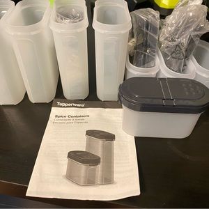 Spice container both small and large